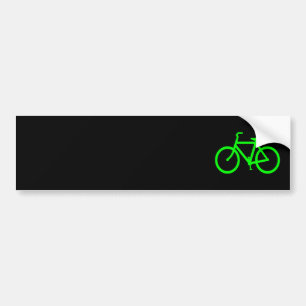 Autocollant De Voiture Vélo Vert Citron