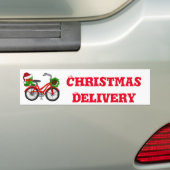 Autocollant De Voiture vélo xmas (En voiture)