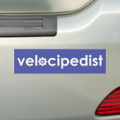 Autocollant De Voiture Velocipediste (En voiture)