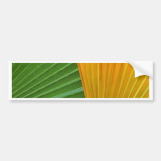 Autocollant De Voiture Ventilateur vert et jaune Feuilles