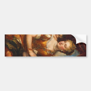 Autocollant De Voiture Vénus Blindfolding Cupid