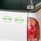 Autocollant De Voiture Vert clair 2019 (Sur camion)