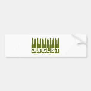 Autocollant De Voiture Vert de Junglist