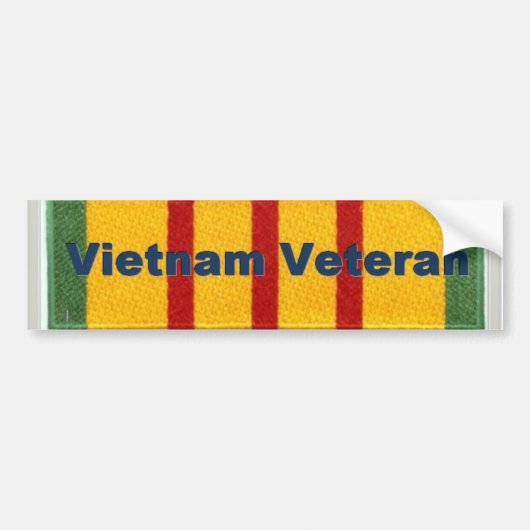 Autocollant De Voiture Vétéran du Vietnam (Devant)