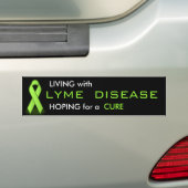 Autocollant De Voiture Vie avec la maladie de Lyme (En voiture)