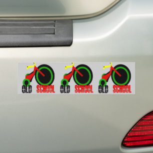 Autocollant De Voiture Vieille École