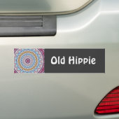 Autocollant De Voiture Vieille hippie (En voiture)