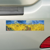 Autocollant De Voiture Vincent van Gogh - Wheatfield with Crows (En voiture)