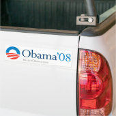 Autocollant De Voiture Vintage Obama 2008 (Sur camion)
