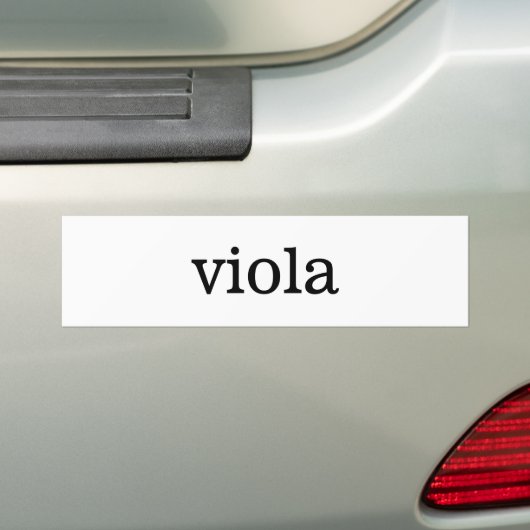 Autocollant De Voiture Viola (En voiture)