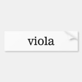 Autocollant De Voiture Viola (Devant)