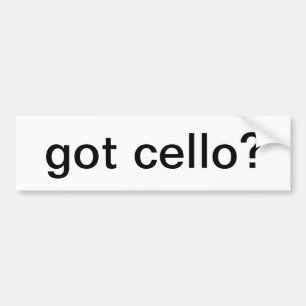 Autocollant De Voiture violoncelle obtenu ?