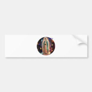 AUTOCOLLANT DE VOITURE VIRGEN DE GUADALUPE UNIVERSO CUSTOMIZABLES