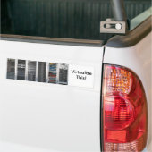 Autocollant De Voiture Virtualisez ceci ! Adhésif pour pare-chocs (Sur camion)
