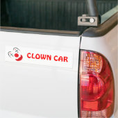 Autocollant De Voiture Visage heureux de clown (Sur camion)