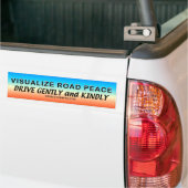 Autocollant De Voiture VisualizeRoadPeace. (Sur camion)