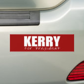 Autocollant De Voiture Vitesse d'élection de JOHN KERRY (En voiture)