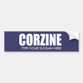 Autocollant De Voiture Vitesse d'élection de JON CORZINE