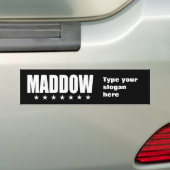 Autocollant De Voiture Vitesse d'élection de MADDOW (En voiture)