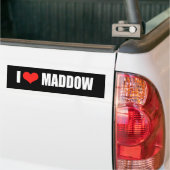 Autocollant De Voiture Vitesse d'élection de MADDOW (Sur camion)