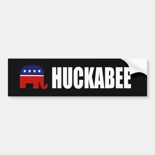 Autocollant De Voiture Vitesse d'élection de MIKE HUCKABEE (Devant)