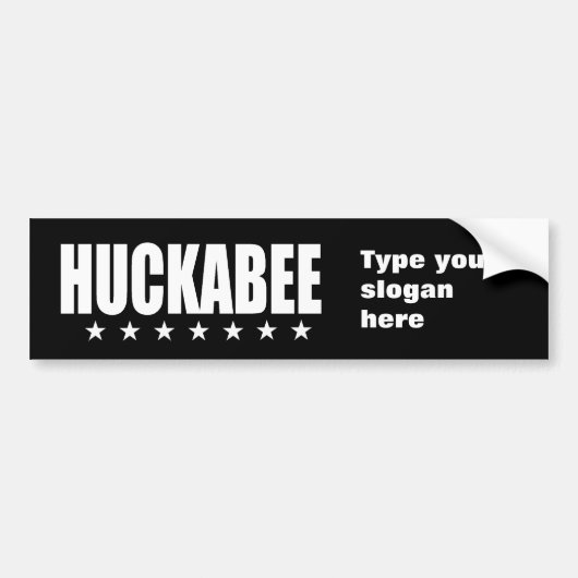 Autocollant De Voiture Vitesse d'élection de MIKE HUCKABEE (Devant)