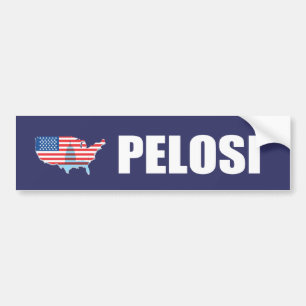 Autocollant De Voiture Vitesse d'élection de NANCY PELOSI