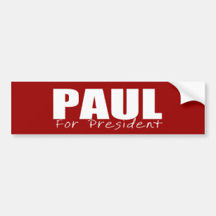 Autocollant De Voiture Vitesse d'élection de RON PAUL