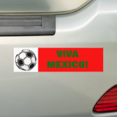 AUTOCOLLANT DE VOITURE VIVATS MEXIQUE ! (En voiture)