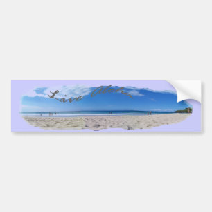 Autocollant De Voiture Vivez Aloha !