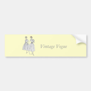 Autocollant De Voiture Vogue Vintage