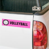 Autocollant De Voiture volley-ball tribal (Sur camion)