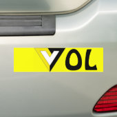 Autocollant De Voiture Volontarisme (En voiture)