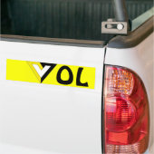 Autocollant De Voiture Volontarisme (Sur camion)