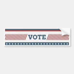 Autocollant De Voiture Vote