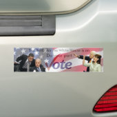 Autocollant De Voiture Vote (En voiture)