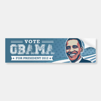 Autocollant De Voiture Vote Barack Obama pour le Président adhésif pour