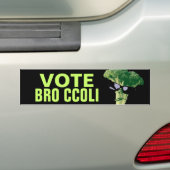 Autocollant De Voiture Vote Bro Ccoli (En voiture)