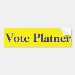 Autocollant De Voiture Vote Platner, Graham Platner contre Susan Collins