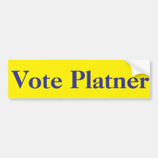 Autocollant De Voiture Vote Platner, Graham Platner contre Susan Collins