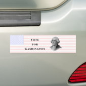 Autocollant De Voiture Vote pour George Washington (En voiture)