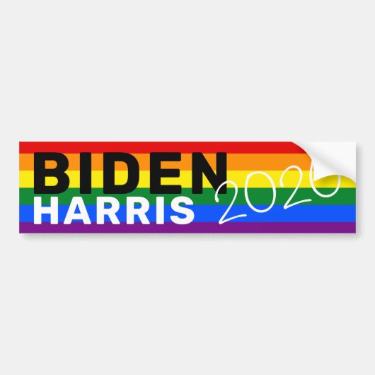Autocollant De Voiture Vote pour Joe Biden et Kamala Harris 2020 (Devant)