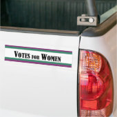 Autocollant De Voiture Votes de suffragette pour l'adhésif pour (Sur camion)