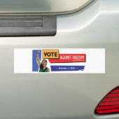 Autocollant De Voiture Votez contre l'autocollant pare-chocs du fascisme (En voiture)
