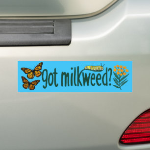 Autocollant De Voiture VOUS AVEZ DE L'ASCLEPIADE ? Plantes de chenilles d