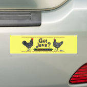 Autocollant De Voiture Vous avez Java ? (En voiture)