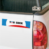 AUTOCOLLANT DE VOITURE VOUS SUCEZ (Sur camion)