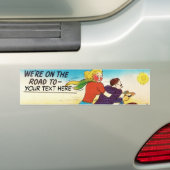 Autocollant De Voiture Voyage en moto (En voiture)