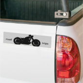 Autocollant De Voiture Voyages sur route. Motorcycle (Sur camion)