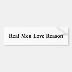 Autocollant De Voiture Vraie raison d'amour d'hommes